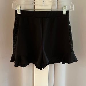 BEBE size XS ruffle shorts